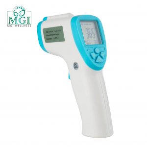 MGI Brav Non Contact Infared Thermometer IT 122 Side Off