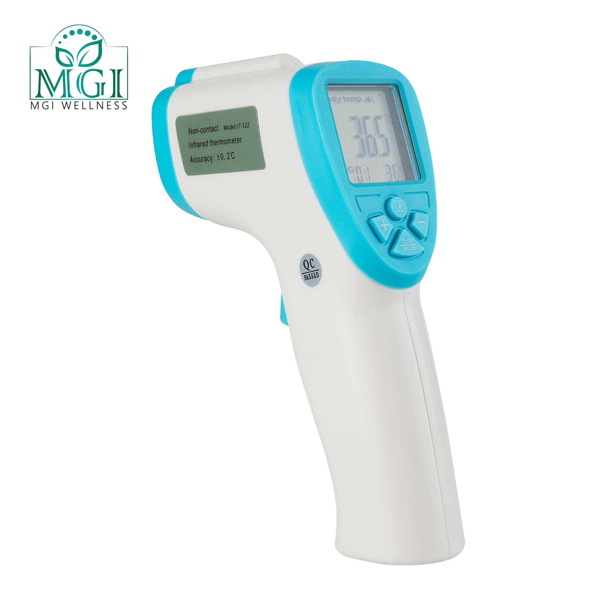 BRAV NON-CONTACT INFRARED THERMOMETER MODEL IT-122 | MGI Wellness