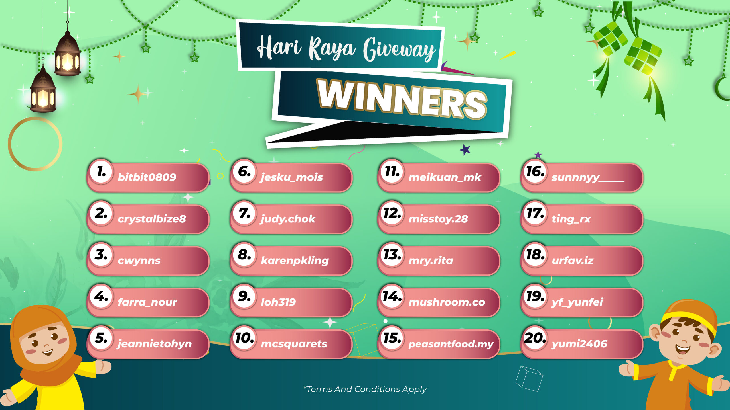 Winner Give Away Raya CG Fiber May22 05 scaled
