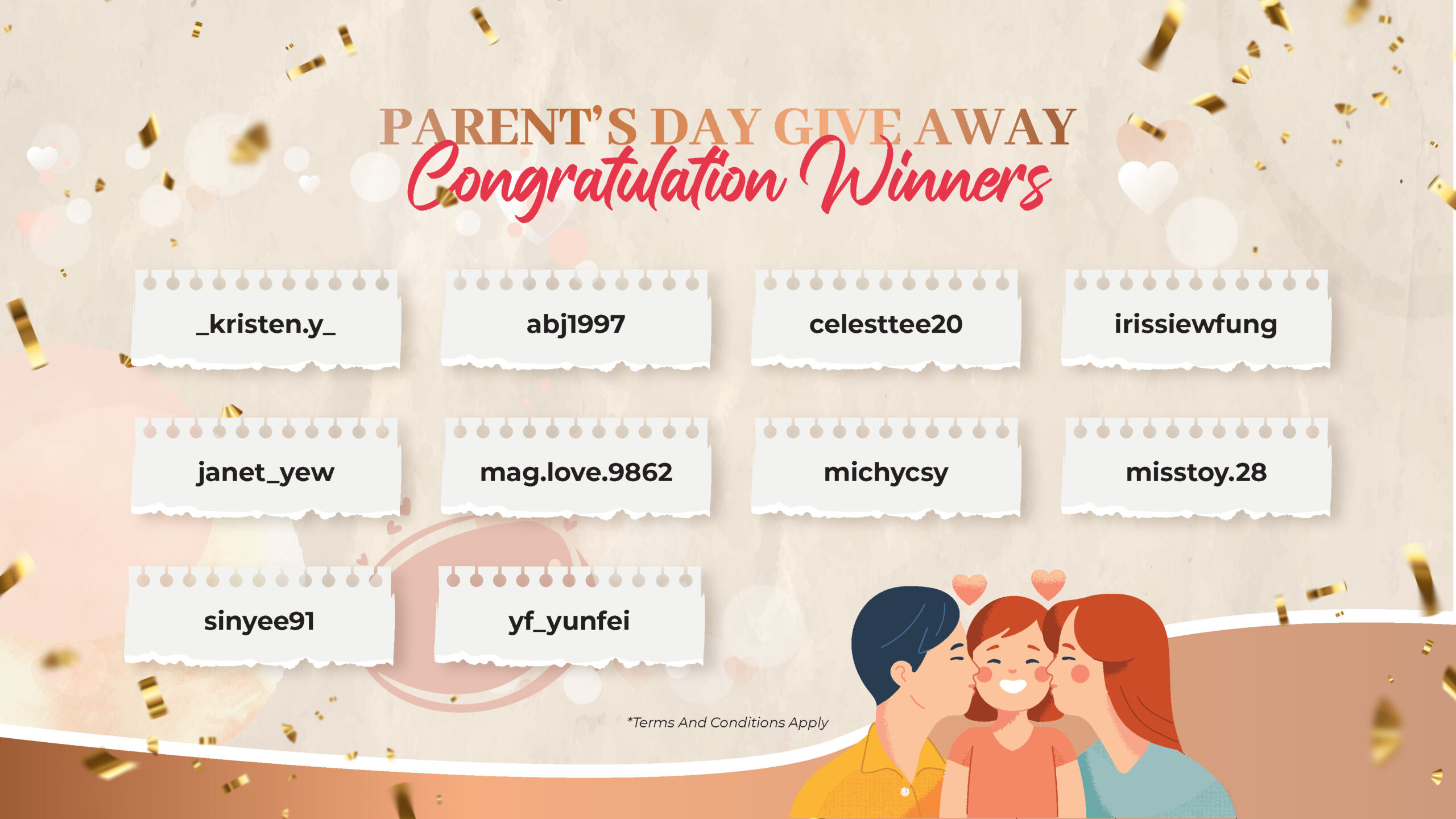 Winner Give Away Parent Day SuperC June22 03 scaled